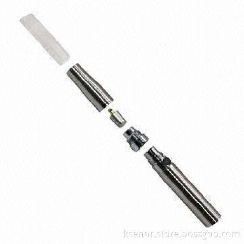 E-cigarette with changeable atomizer